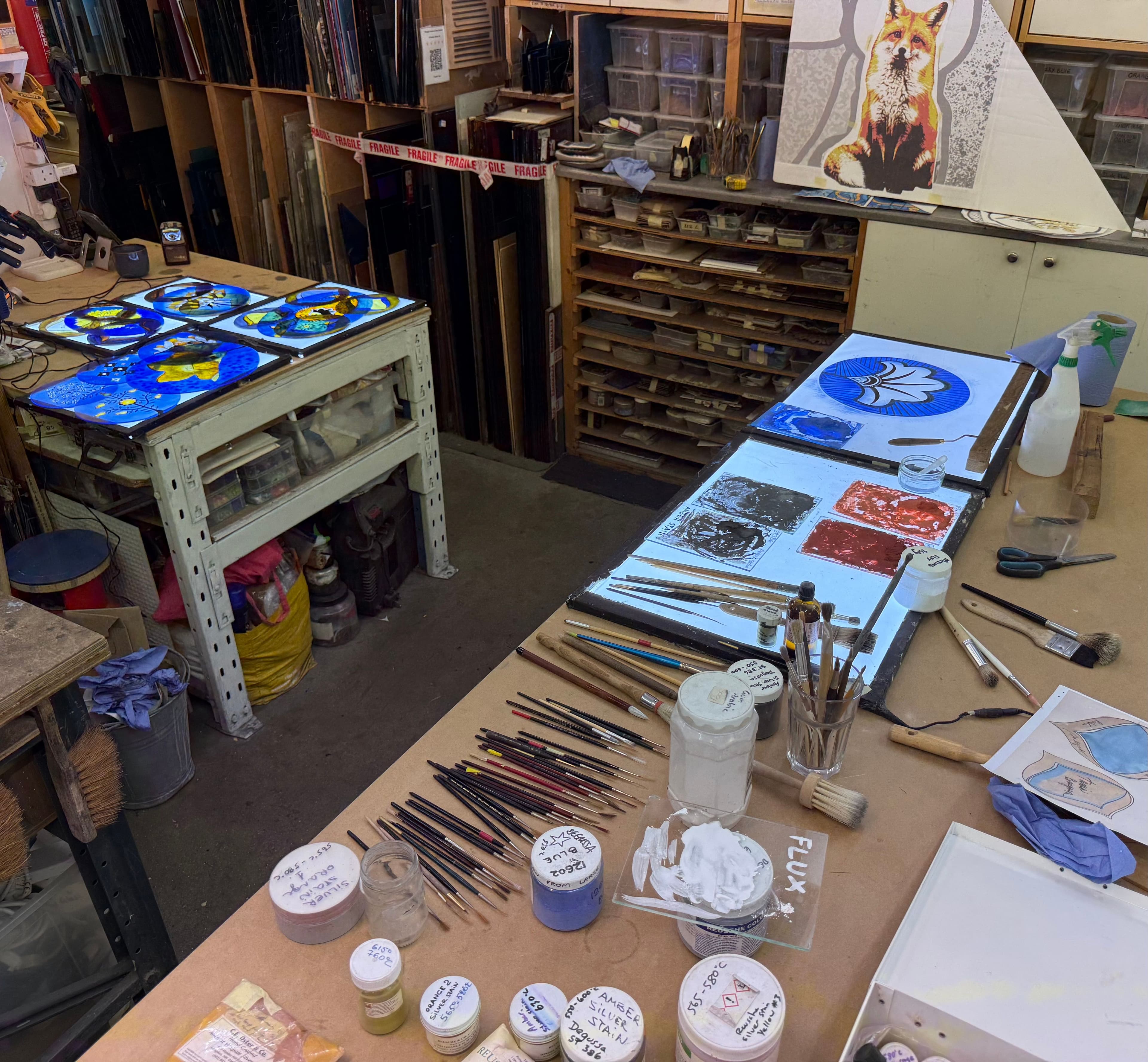 painting station